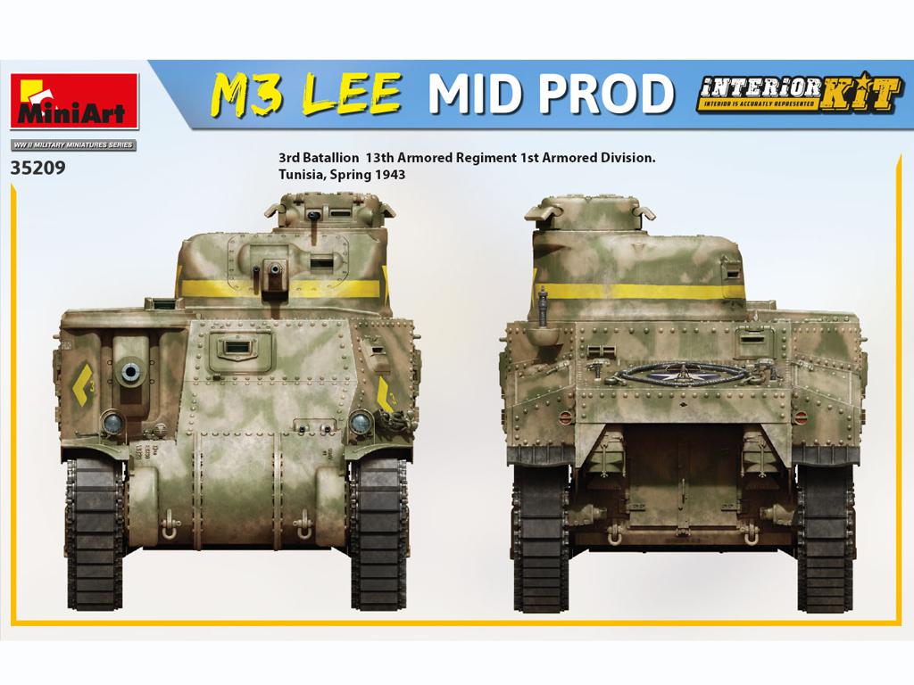 M3 LEE Mid Production. Interior Kit (Vista 7)