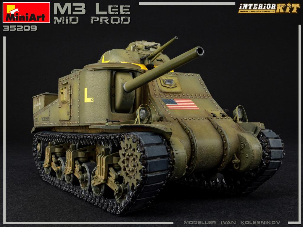 M3 LEE Mid Production. Interior Kit (Vista 8)