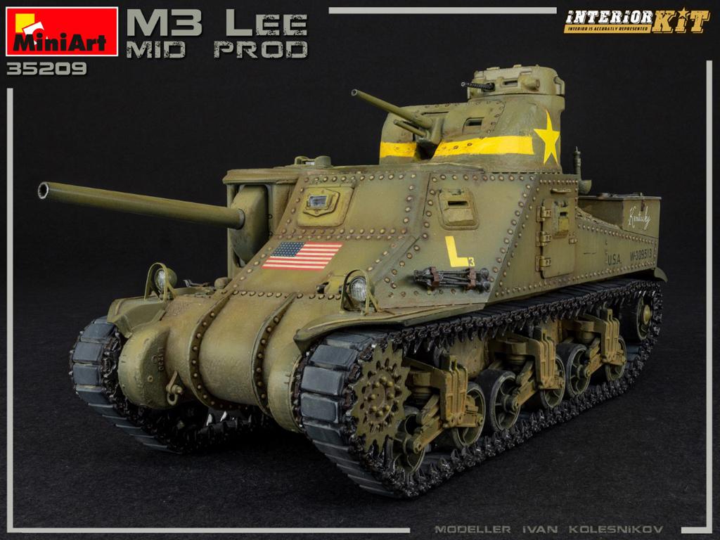 M3 LEE Mid Production. Interior Kit (Vista 9)