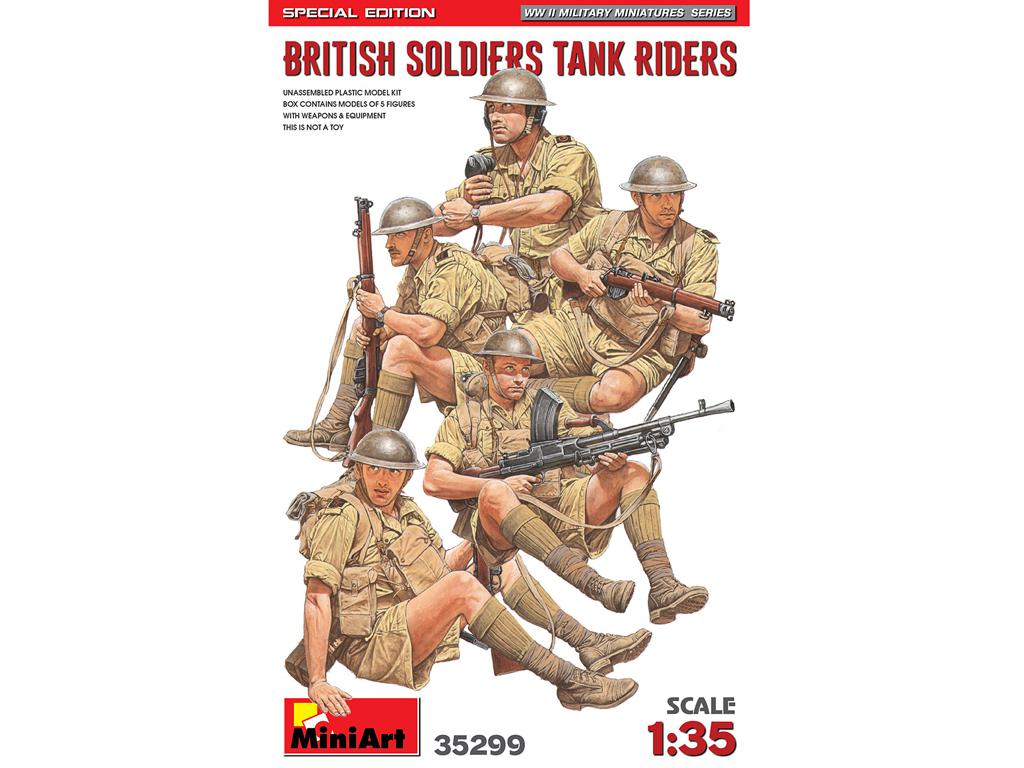 Soldados británicos Tank Riders. Edición especial (Vista 1)