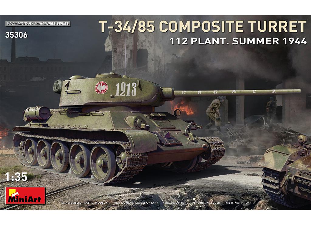 T-34-85 Composite Turret 112 Plant Summer 1944 (Vista 1)