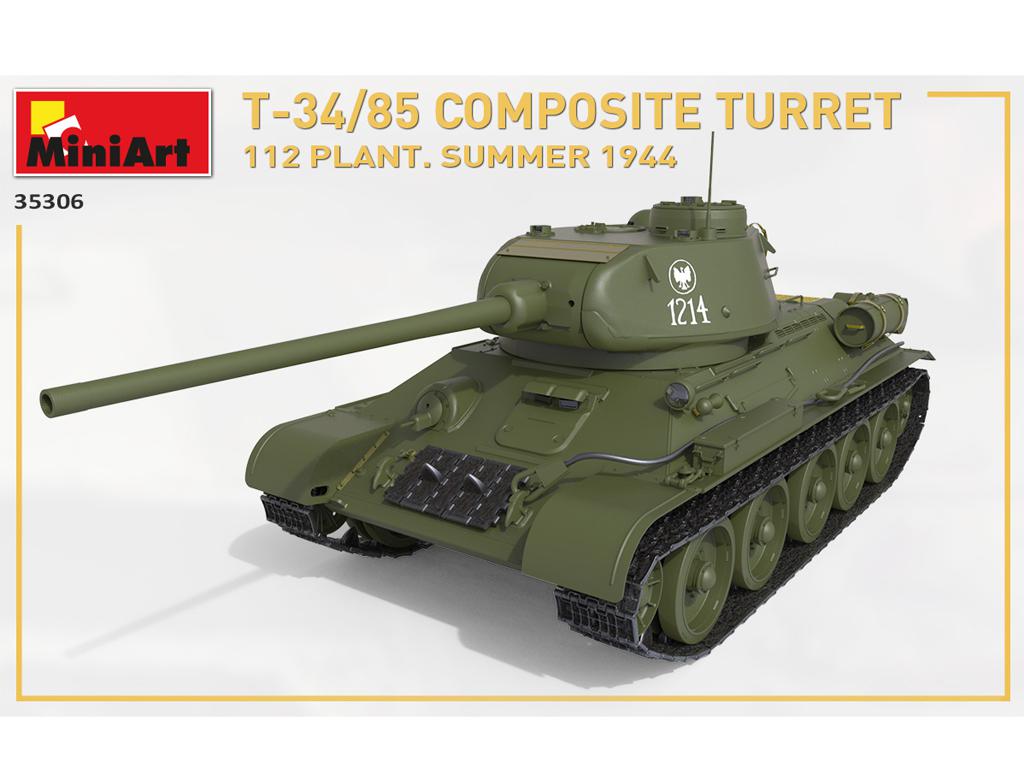 T-34-85 Composite Turret 112 Plant Summer 1944 (Vista 2)