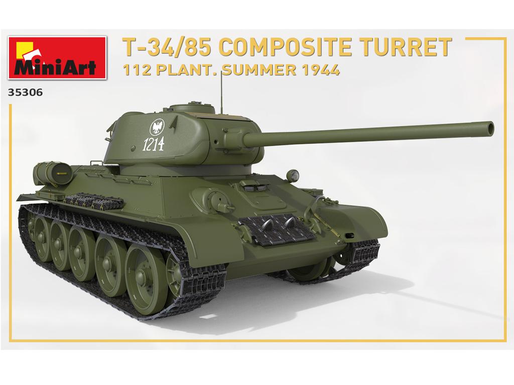 T-34-85 Composite Turret 112 Plant Summer 1944 (Vista 5)