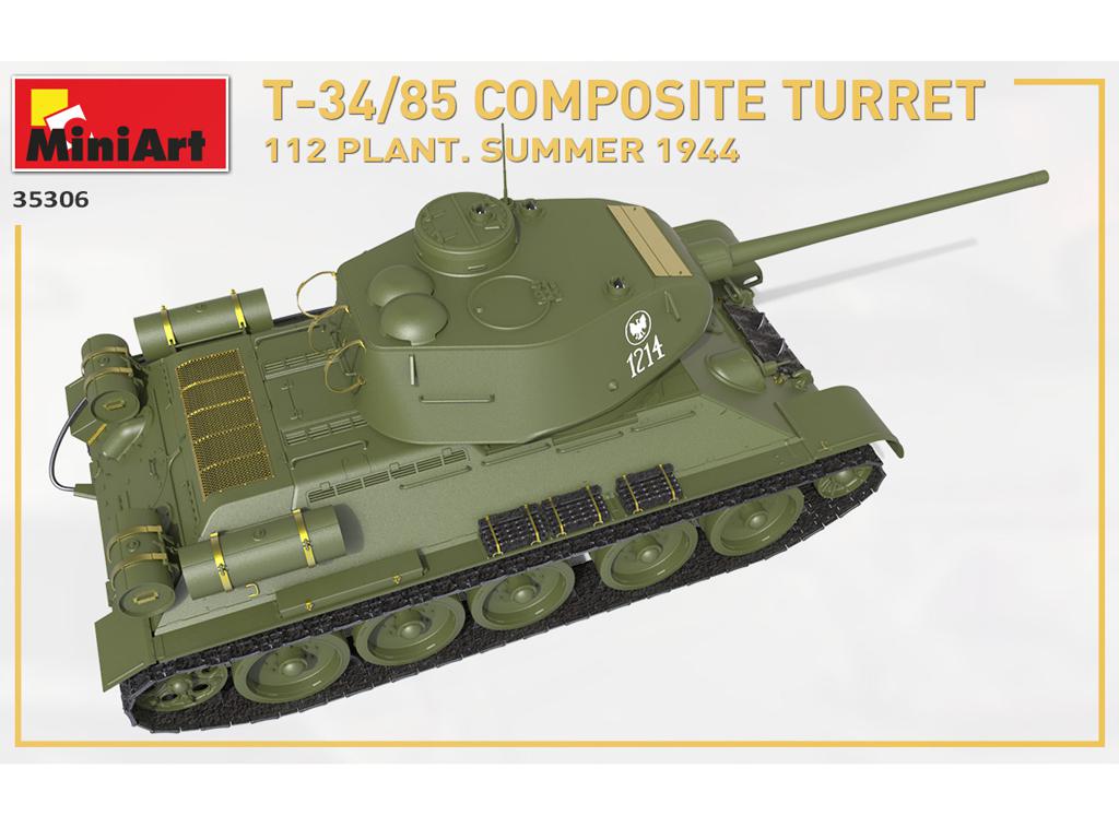 T-34-85 Composite Turret 112 Plant Summer 1944 (Vista 6)