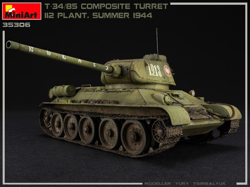 T-34-85 Composite Turret 112 Plant Summer 1944 (Vista 9)