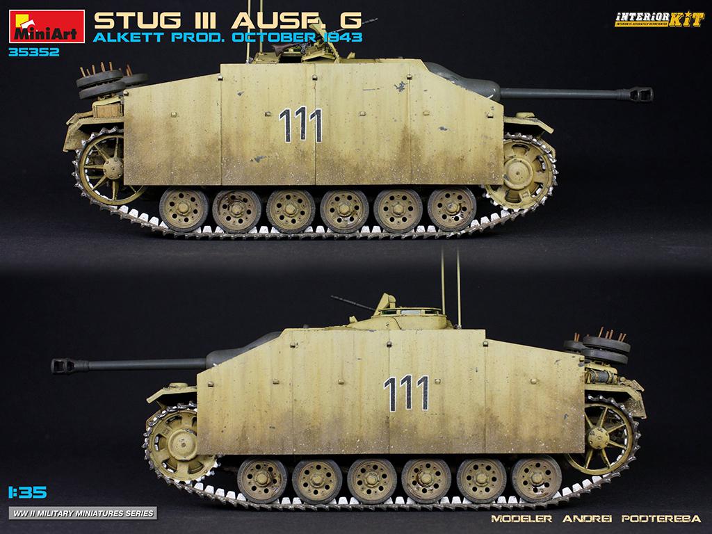 STUG III AUSF. G Alkett Prod. October 1943 Interior Kit (Vista 10)