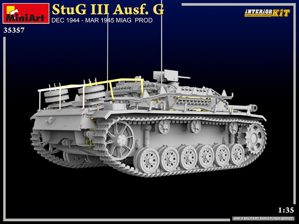 StuG III Ausf. G DEC 1944 – Mar 1945 Miag Prod. Intriror Kit (Vista 10)