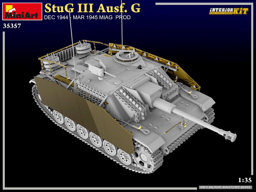 StuG III Ausf. G DEC 1944 – Mar 1945 Miag Prod. Intriror Kit (Vista 5)