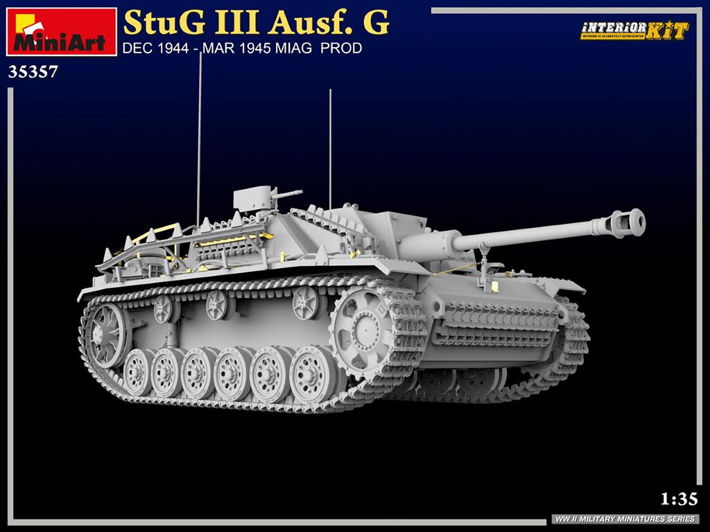 StuG III Ausf. G DEC 1944 – Mar 1945 Miag Prod. Intriror Kit (Vista 8)