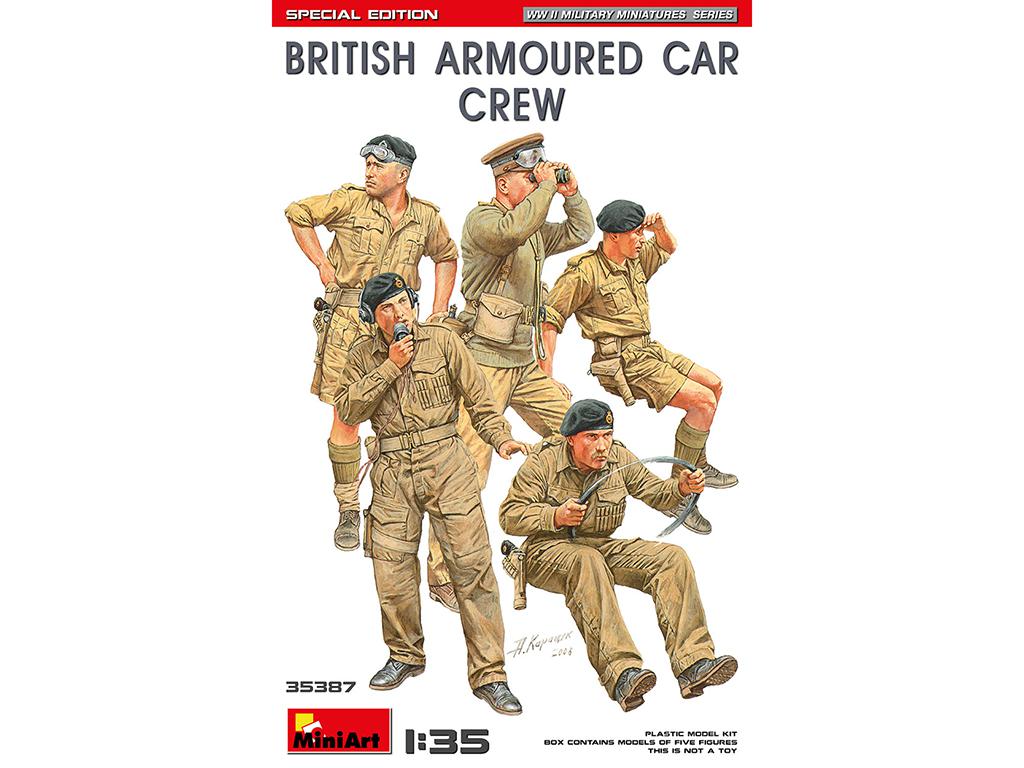 British Armoured Car Crew. Special Edition (Vista 1)