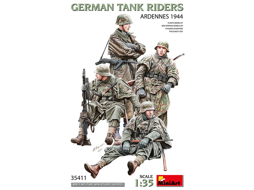 German Tank Riders Ardennes 1944 (Vista 1)