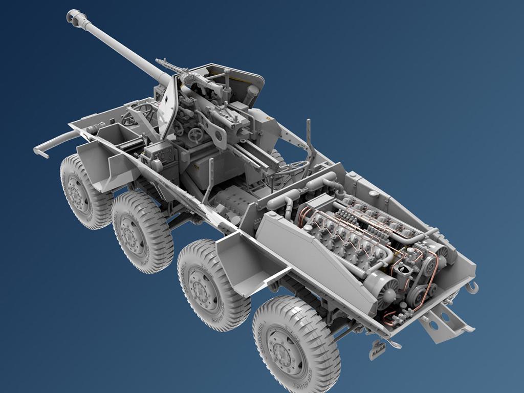 Sd.Kfz. 234/4 Schwerer Panzerspahwagen with a 7.5 cm gun (Vista 6)