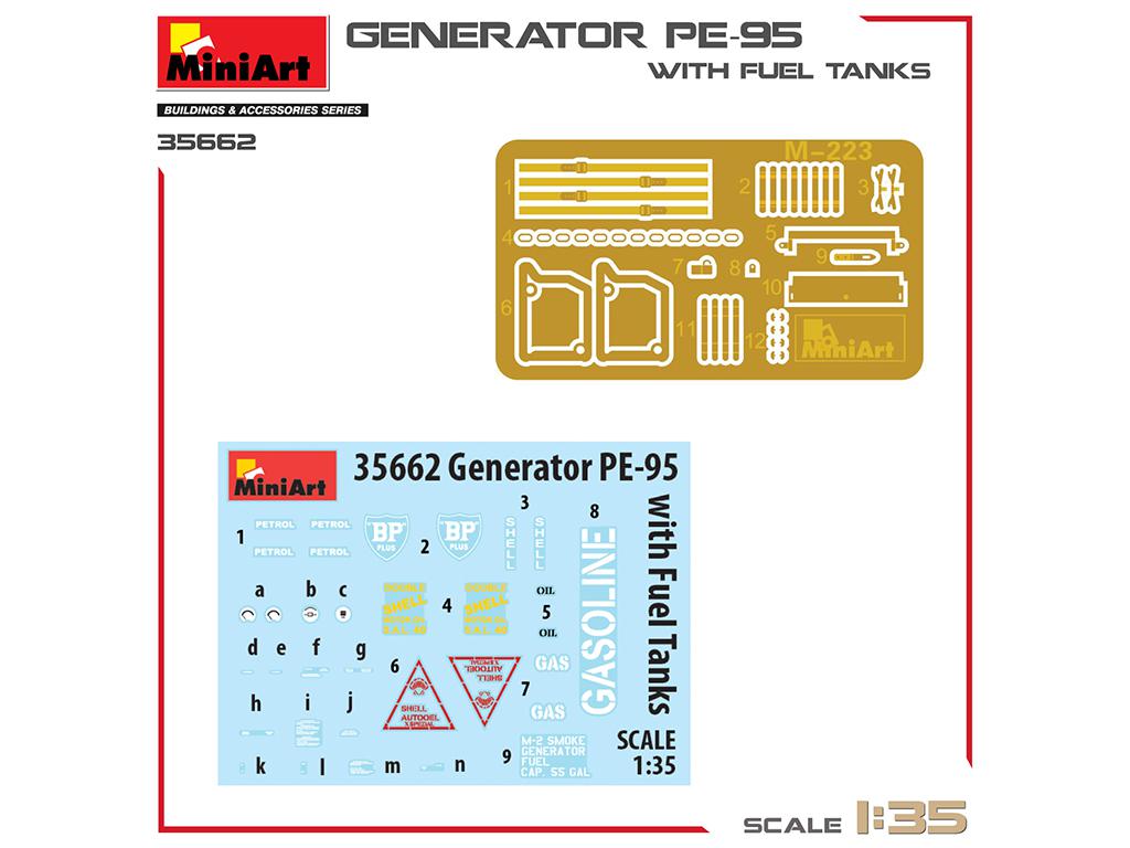 Generator PE-95 With Fuel Tanks (Vista 2)