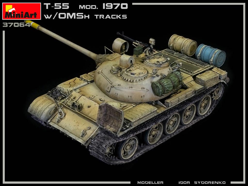 T-55 Mod. 1970 with OMSh Tracks (Vista 2)