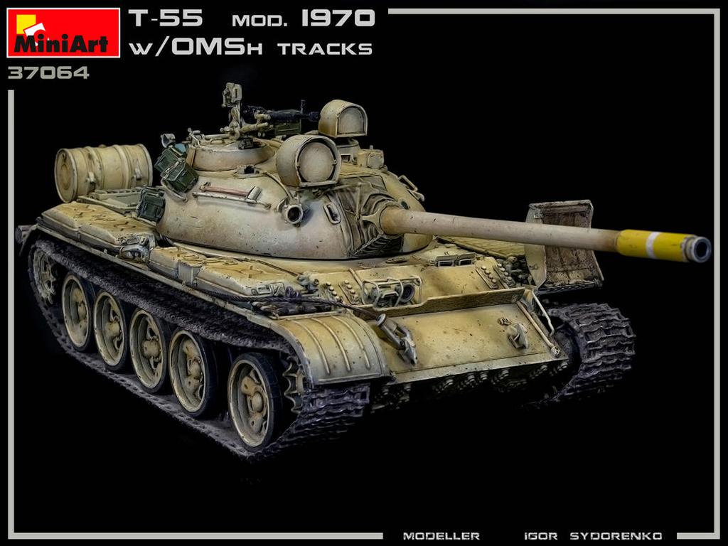 T-55 Mod. 1970 with OMSh Tracks (Vista 3)