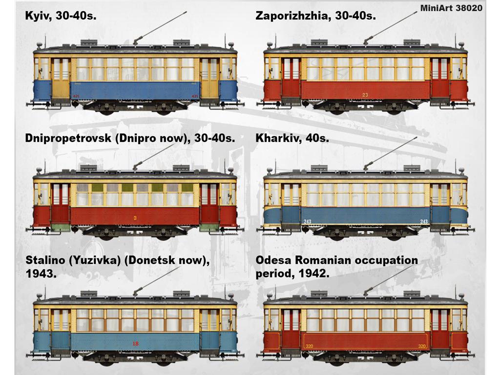 Tranvia Sovietico Serie X. Tipo Inicial (Vista 13)