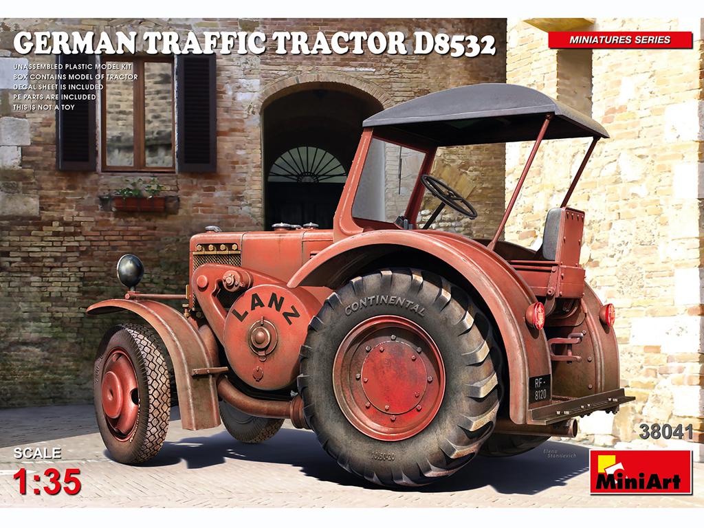 German Traffic Tractor D8532 (Vista 1)