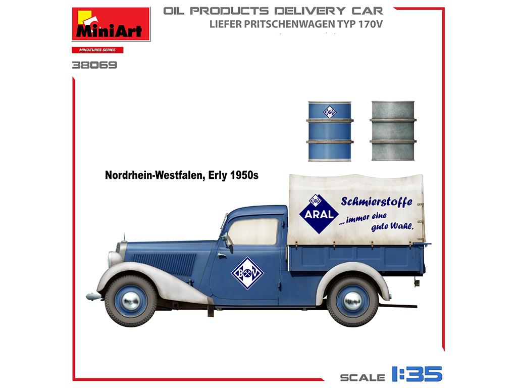 Liefer Pritschenwagen Typ 170V Oil Products Delivery Car (Vista 4)