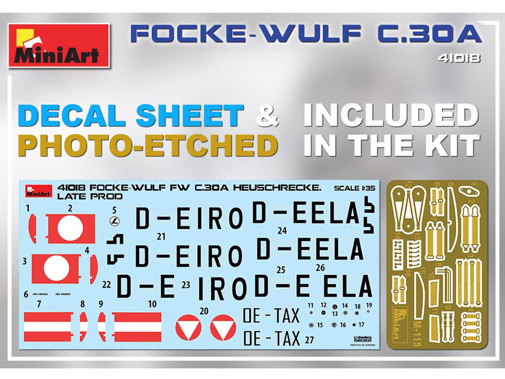 Focke-Wulf FW C.30A Heuschrecke (Vista 3)