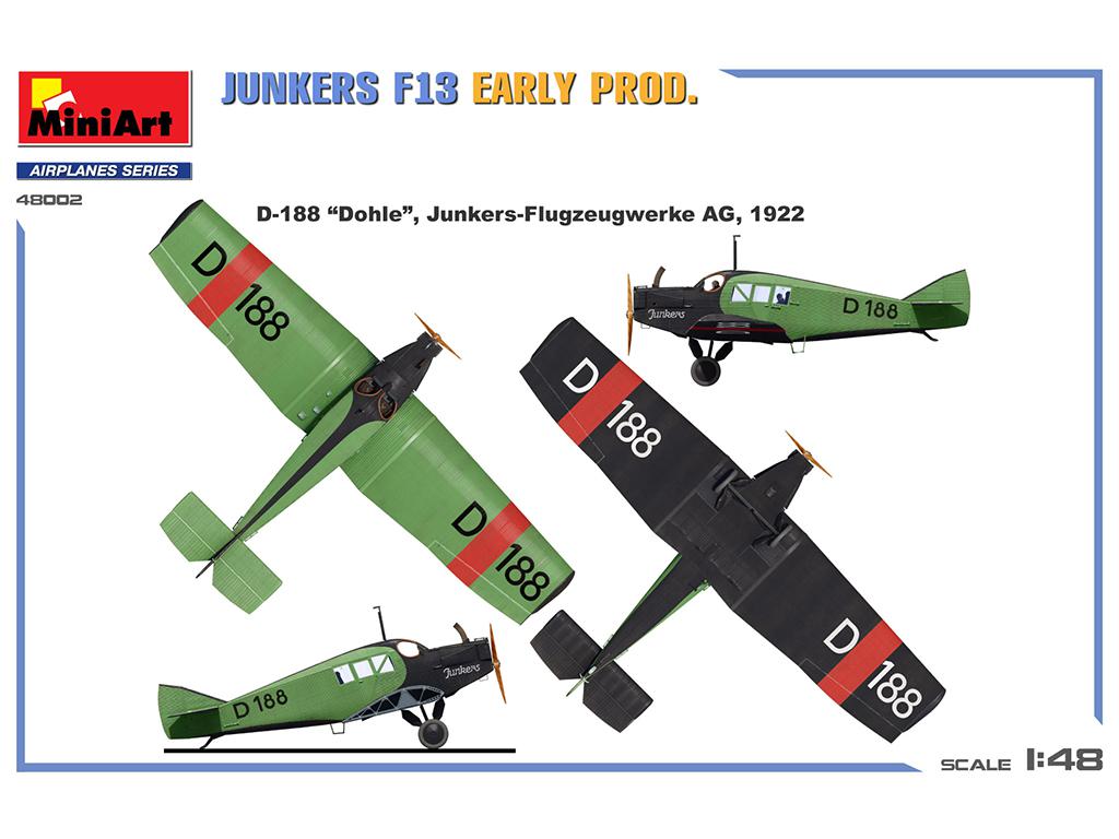 Junkers F13. Early Prod. (Vista 12)