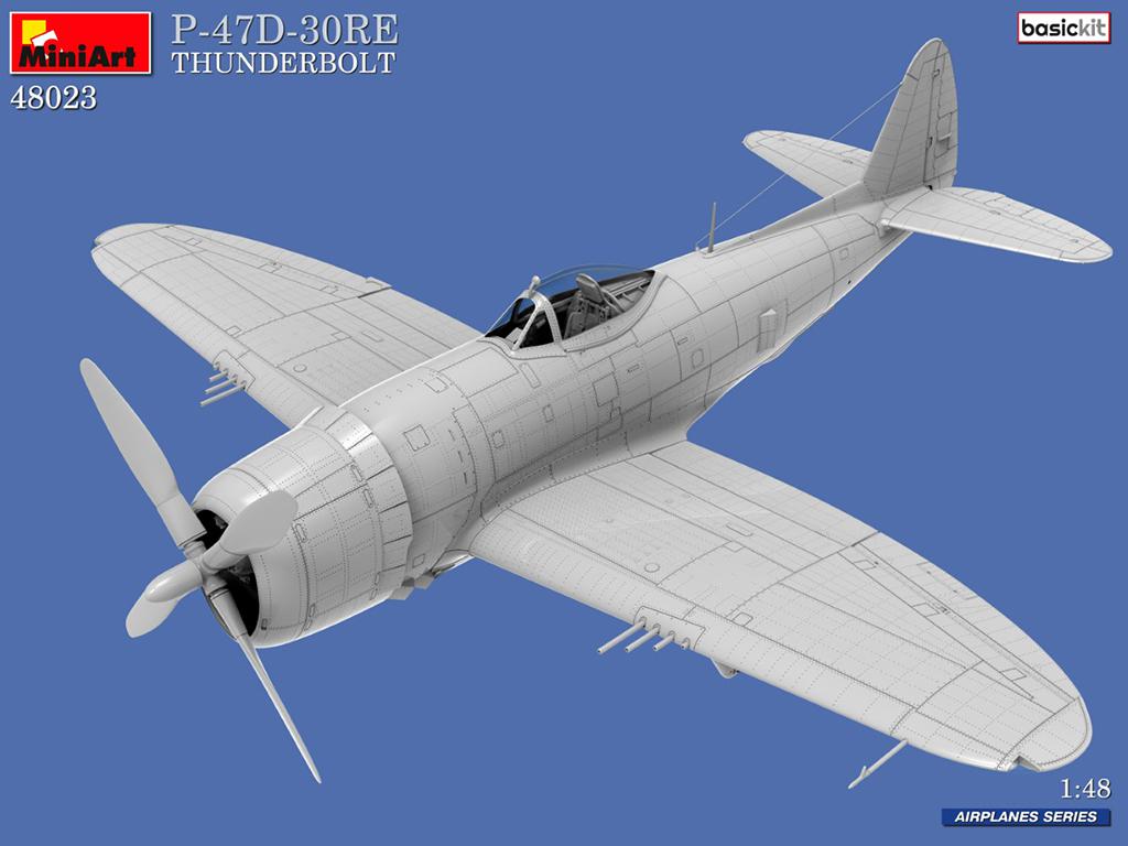 P-47D-30RE Thunderbolt Basic Kit (Vista 2)