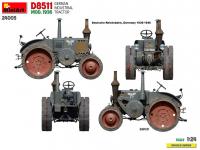 German Industrial Tractor D8511 Mod 1936 (Vista 12)