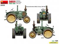 German Industrial Tractor D8511 Mod 1936 (Vista 14)