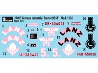 German Industrial Tractor D8511 Mod 1936 (Vista 15)