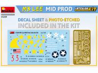 M3 LEE Mid Production. Interior Kit (Vista 16)