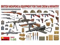 Armas y equipos británicos para la tripulación de tanques y la infantería (Vista 2)