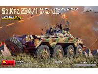 Sd.Kfz.234/1 Schwerer Panzerspahwagen. Early Mod Interior Kit (Vista 11)