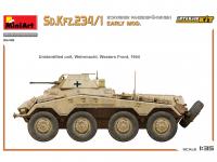 Sd.Kfz.234/1 Schwerer Panzerspahwagen. Early Mod Interior Kit (Vista 18)