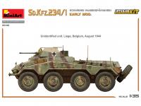 Sd.Kfz.234/1 Schwerer Panzerspahwagen. Early Mod Interior Kit (Vista 19)