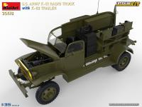 US ARMY K-51 Radio Truck With K-52 Trailer. (Vista 14)