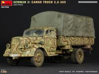 Camión German 3t Cargo Truck 3,6-36S Mid Prod (Vista 28)