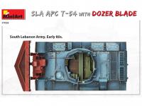 SLA APC T-54 w/Dozer Blade. Interior Kit (Vista 12)