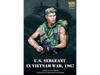 Sargento Estadounidense en la guerra de Vietnam, 1967 (Vista 14)