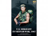 Sargento Estadounidense en la guerra de Vietnam, 1967 (Vista 23)