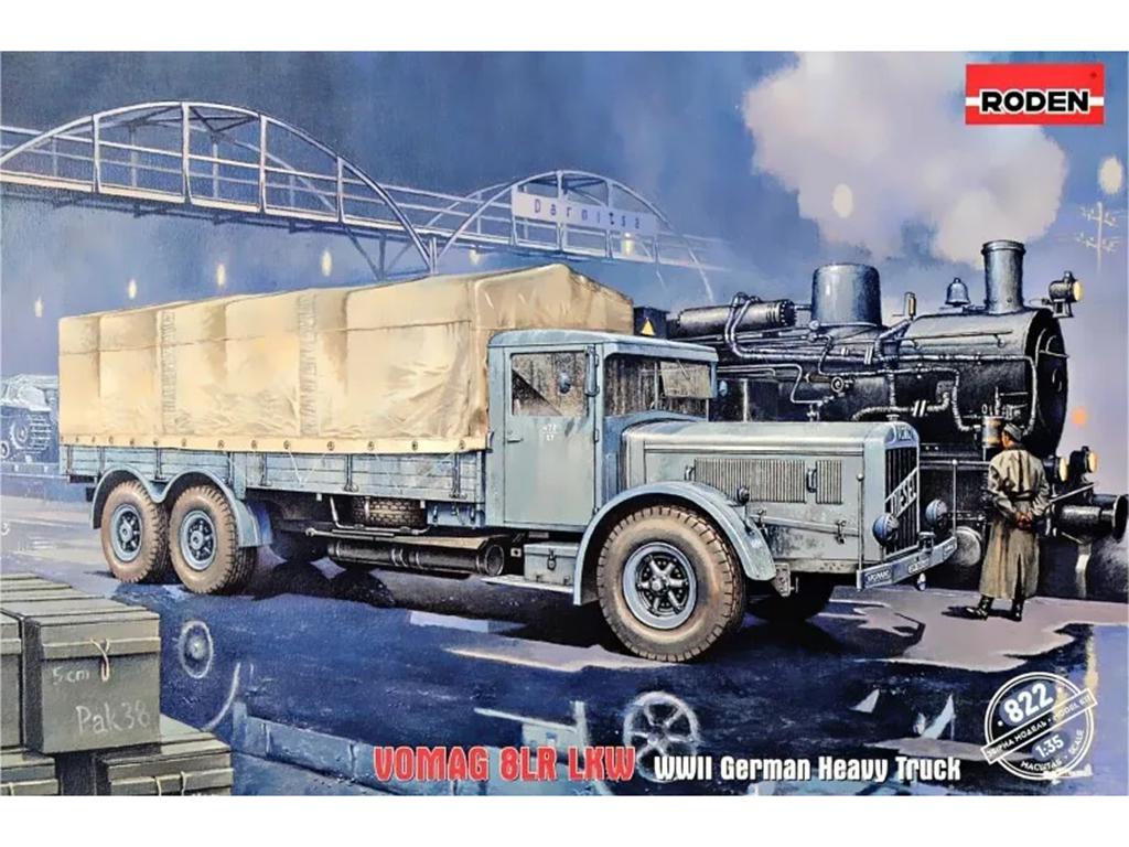 Vomag 8LR LKW WWII German Heavy Truck (Vista 1)