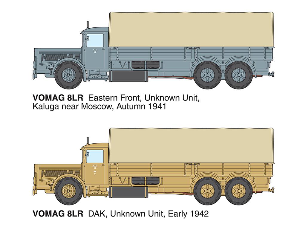 Vomag 8LR LKW WWII German Heavy Truck (Vista 2)