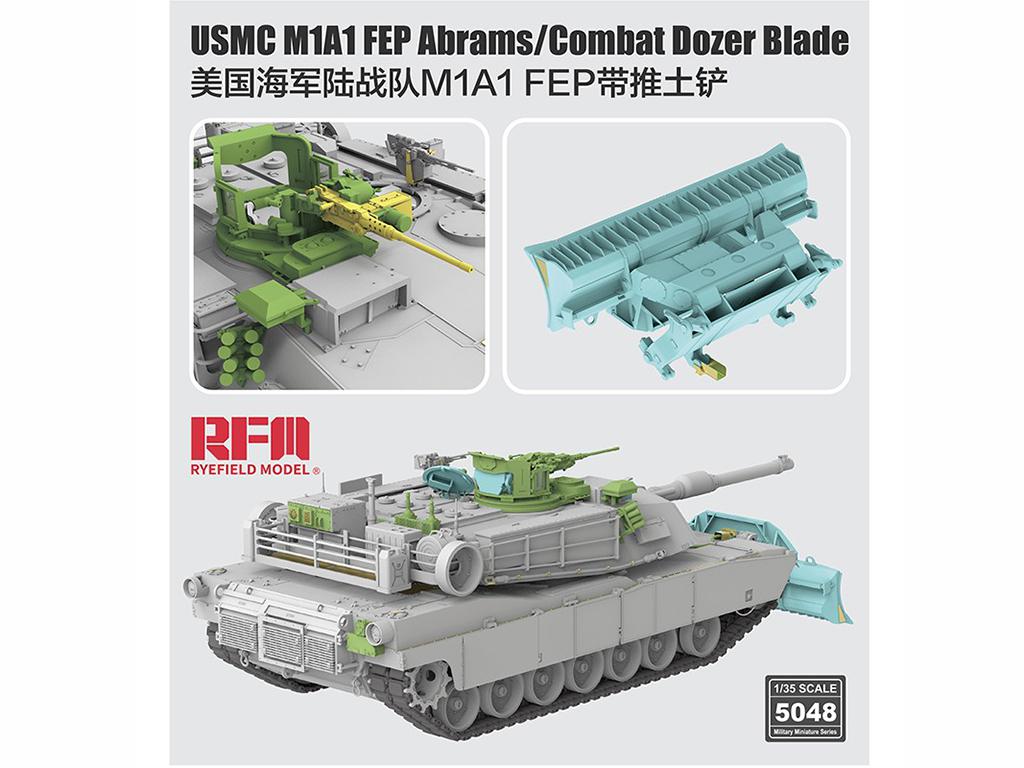 M1A1 FEP Abrams/Combat Dozer Blade (Vista 3)