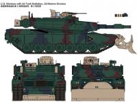 M1A1 FEP Abrams/Combat Dozer Blade (Vista 13)