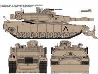 M1A1 FEP Abrams/Combat Dozer Blade (Vista 16)