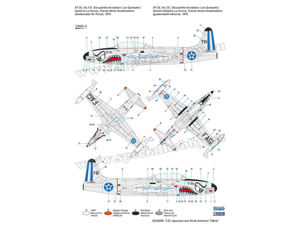 T-33 Japanese and South American T-Birds (Vista 5)