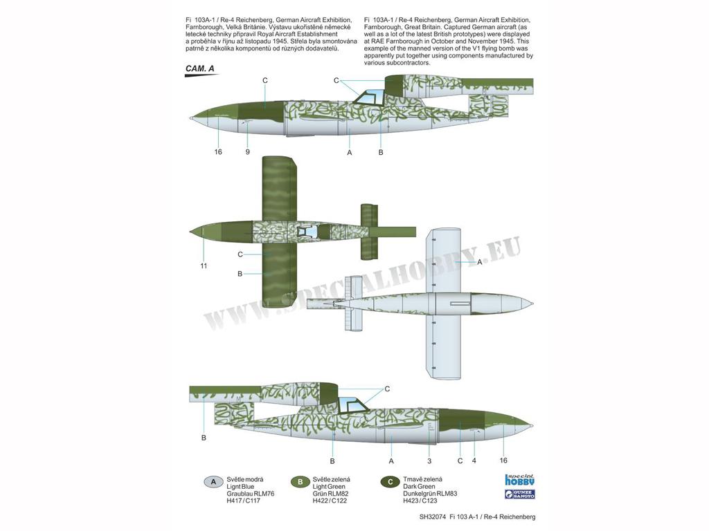 Ecomodelismo | Fi 103A-1/ Re 4 Reichenberg