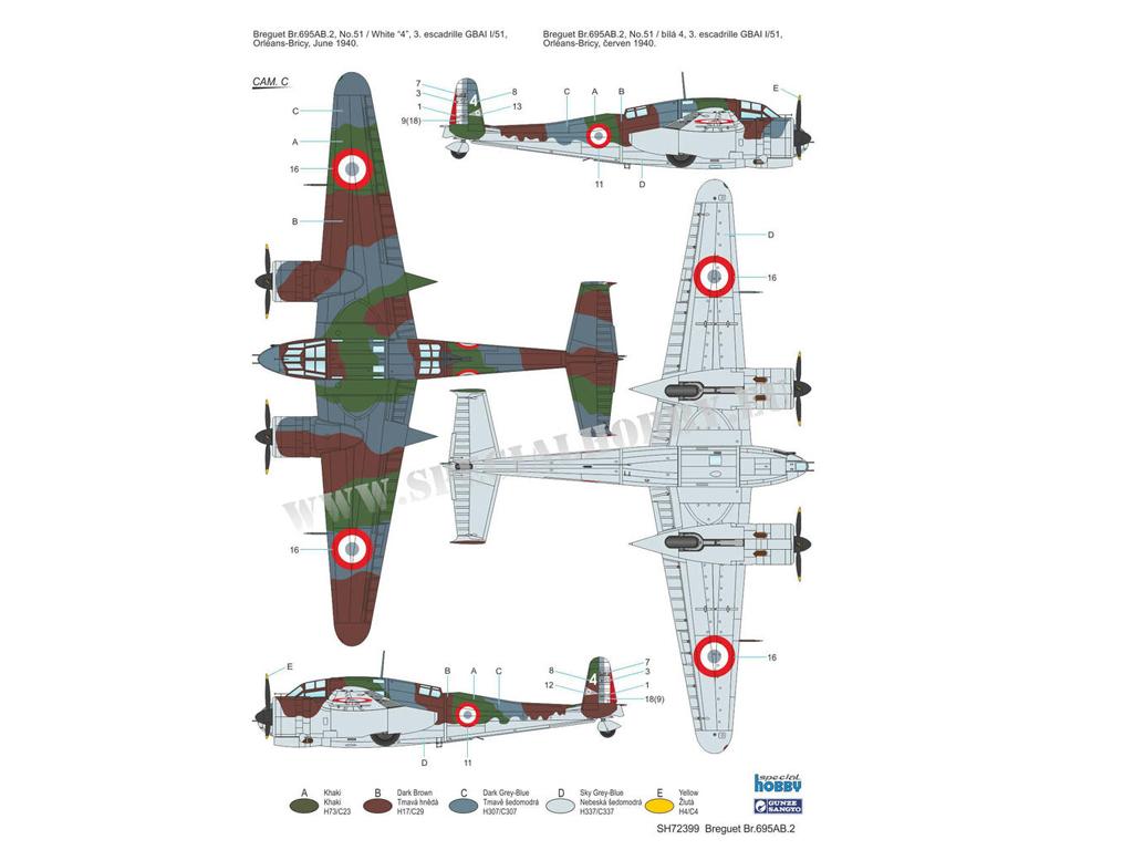 Ecomodelismo Breguet Br. 695AB.2