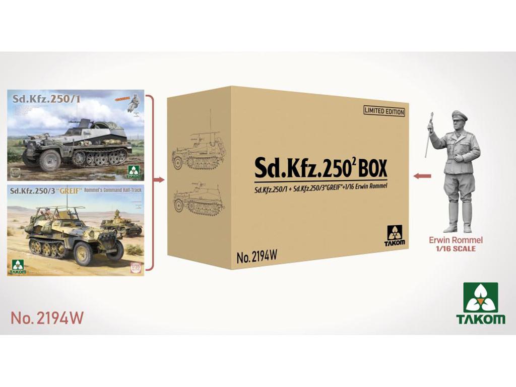 Sd.Kfz.250² Box Sd.Kfz.250/1+Sd.Kfz.250/3