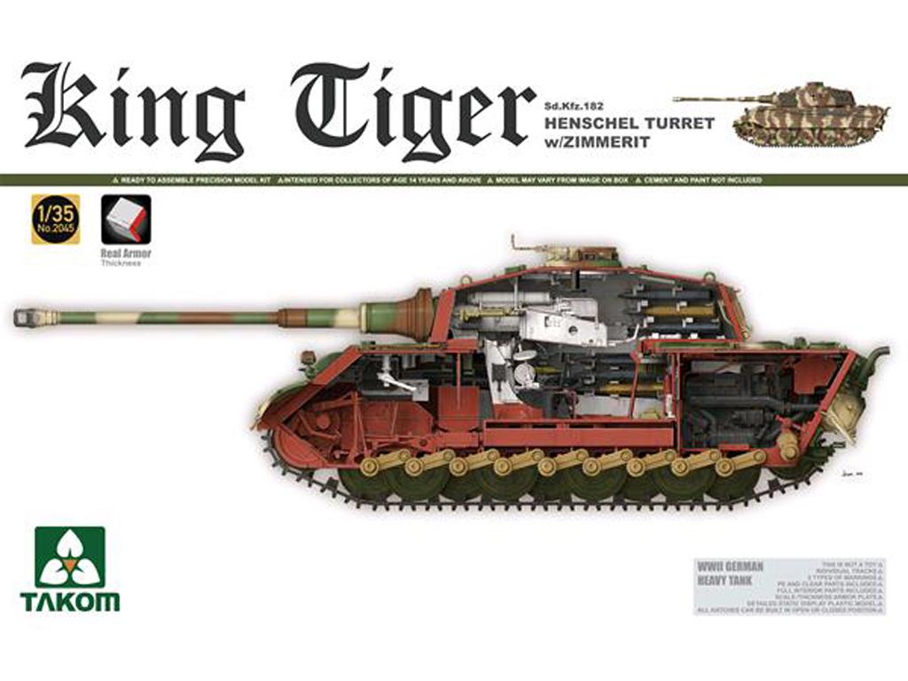 German Heavy Tank Sd.Kfz.182 King Tiger  (Vista 1)