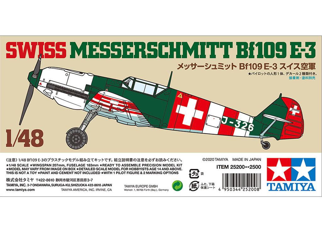 Swiss Messerschmitt Bf109 E-3 (Vista 1)