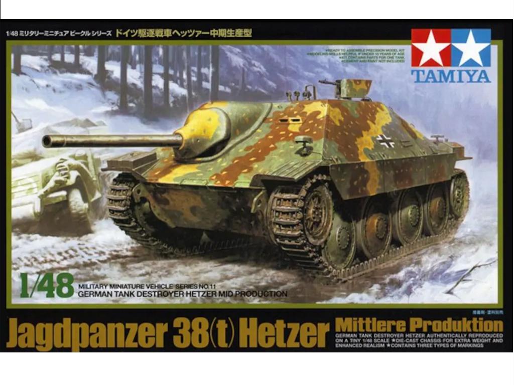 German Tank Destroyer Hetzer (Vista 1)